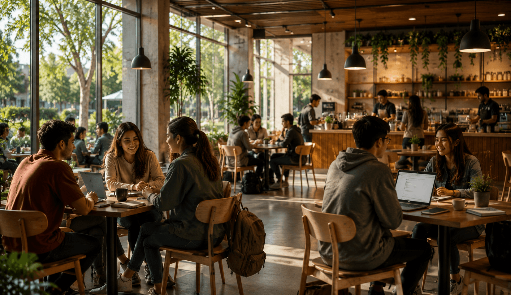The Café.